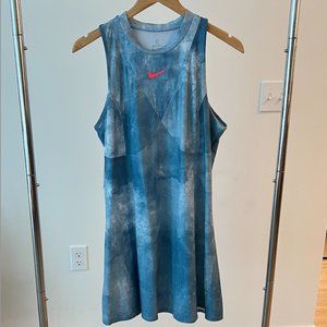 Nike Court Dri-Fit Advantage Printed Tennis Dress Women's